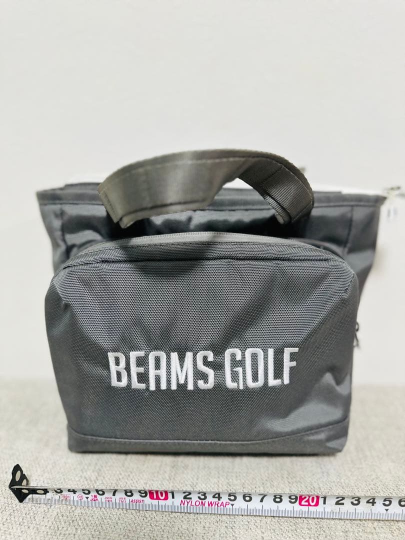 BEAMS GOLF グレー カートバッグ　ラウンドバック