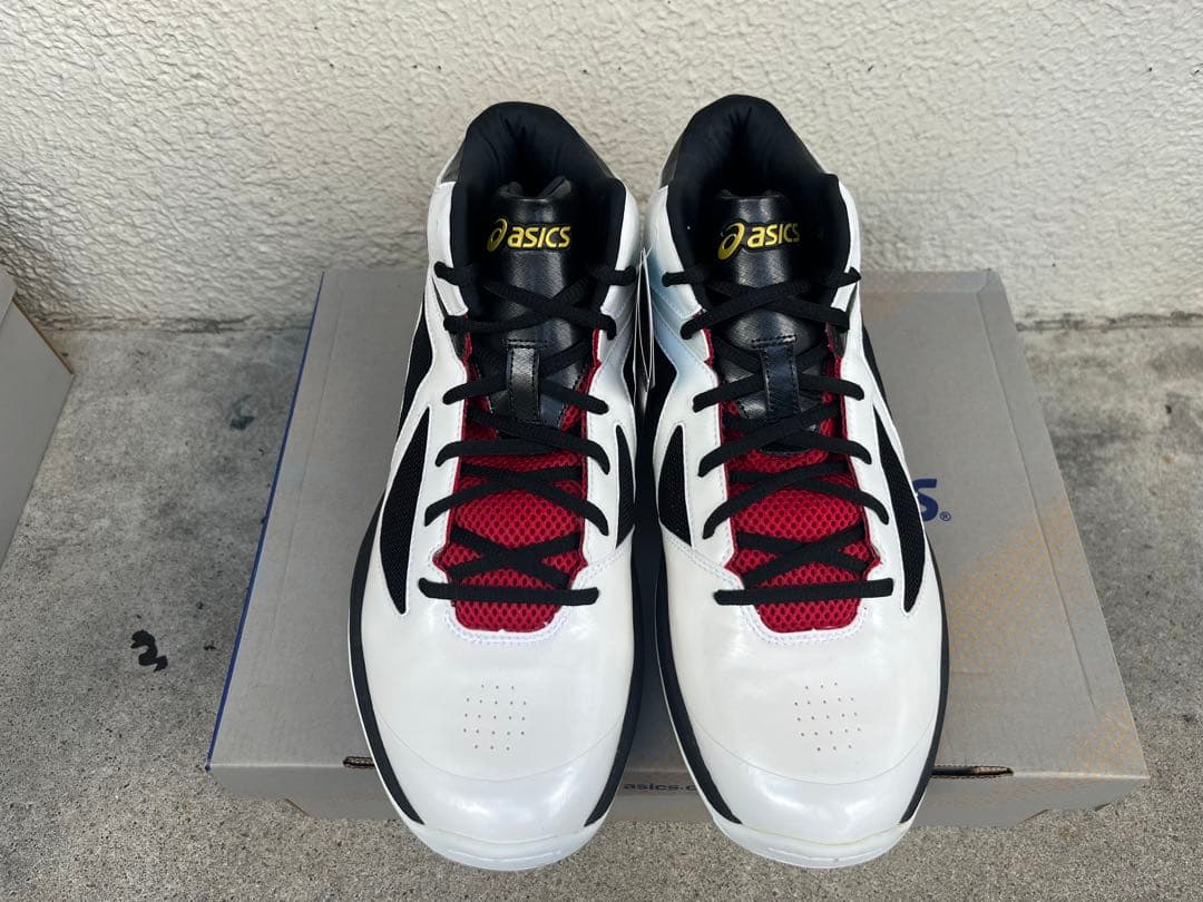 【新品未使用】Asics Gel Scoop ホワイト ブラック 30.0cm