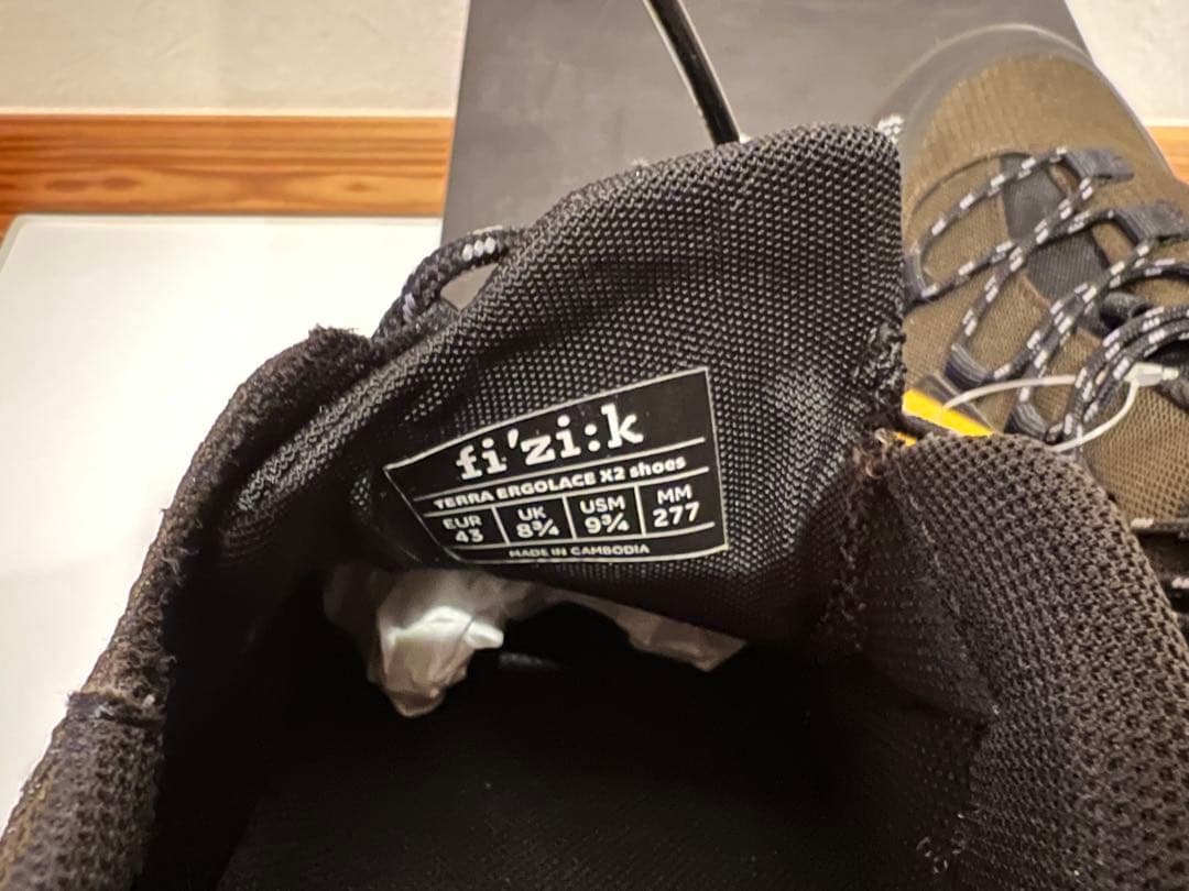 fizik TERRA ERGOLACE X2 43 ビンディングシューズ未使用