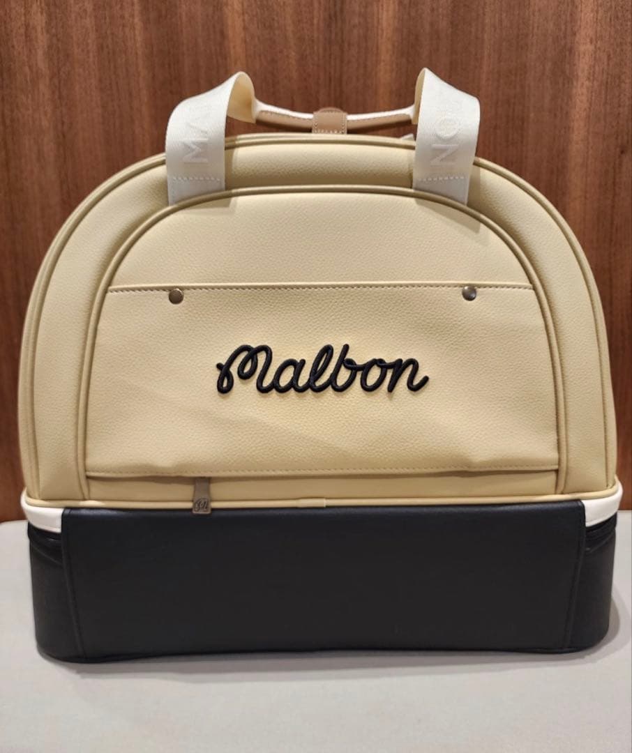 即発送★マルボン ゴルフ Malbon ボストンバッグ ゴルフバッグ ブラック