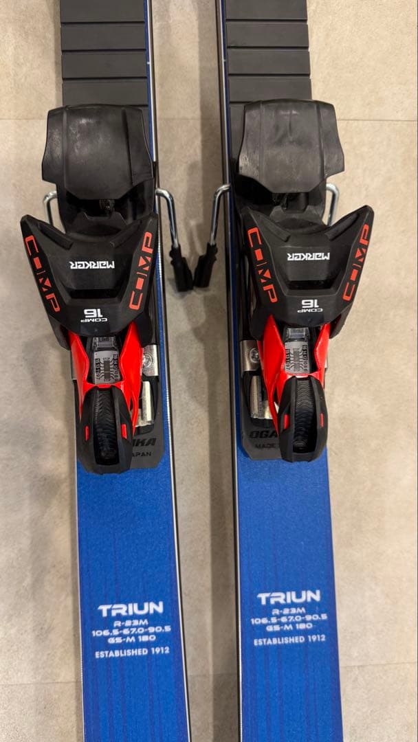 [25-26]オガサカTRIUN GS-M180cm+SR585+COMP16