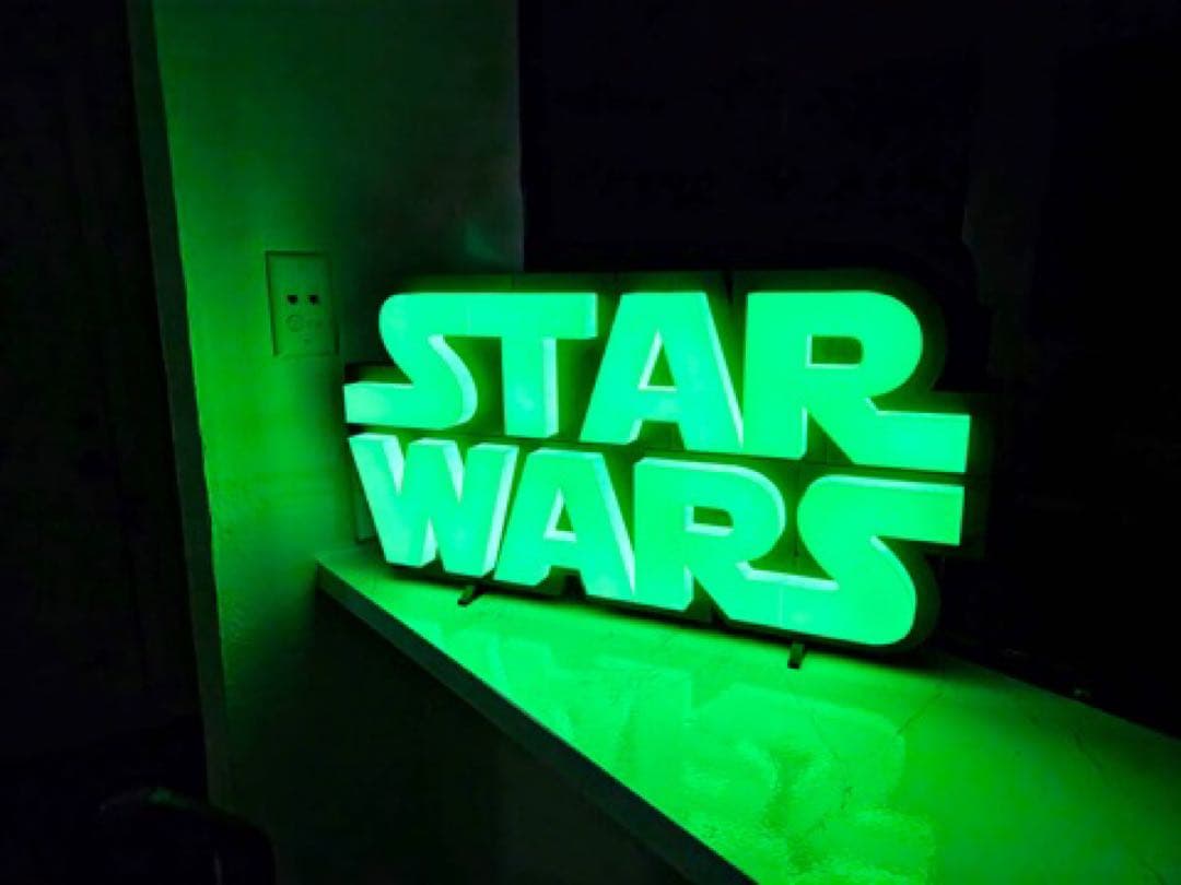 64×34 STARWARS スターウォーズ LED ライトスタンド