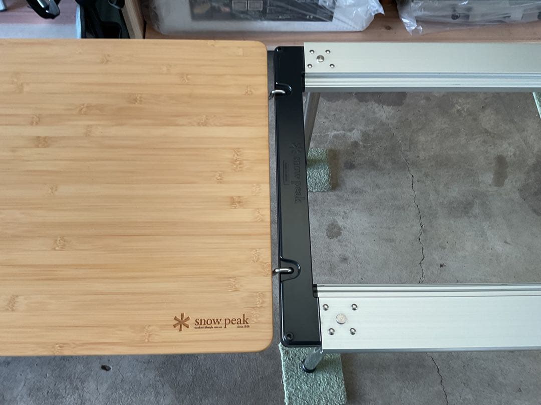 美品 マルチファンクションテーブル竹 スノーピーク  peak