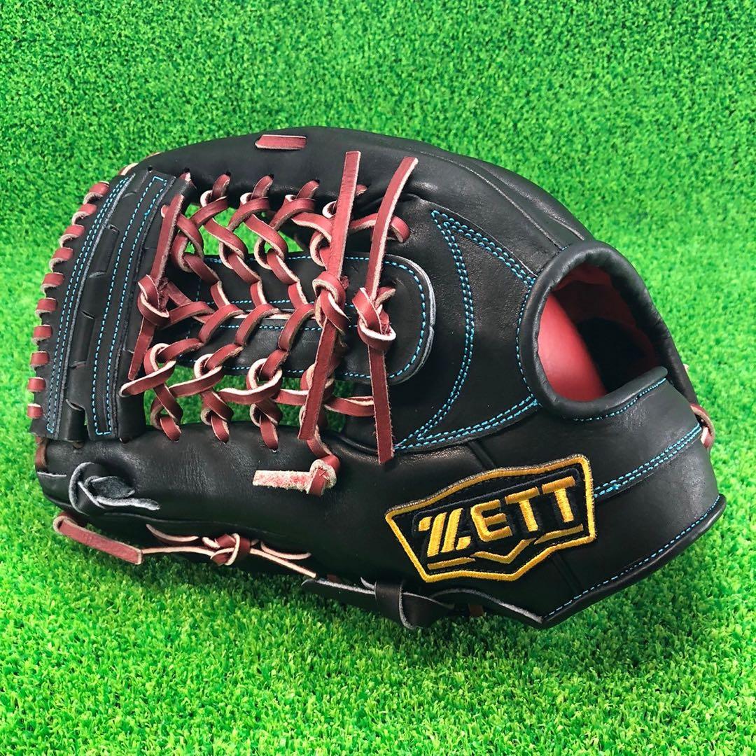ゼット ZETT 810 外野手用 硬式グローブ グラブ 左投げ 海外