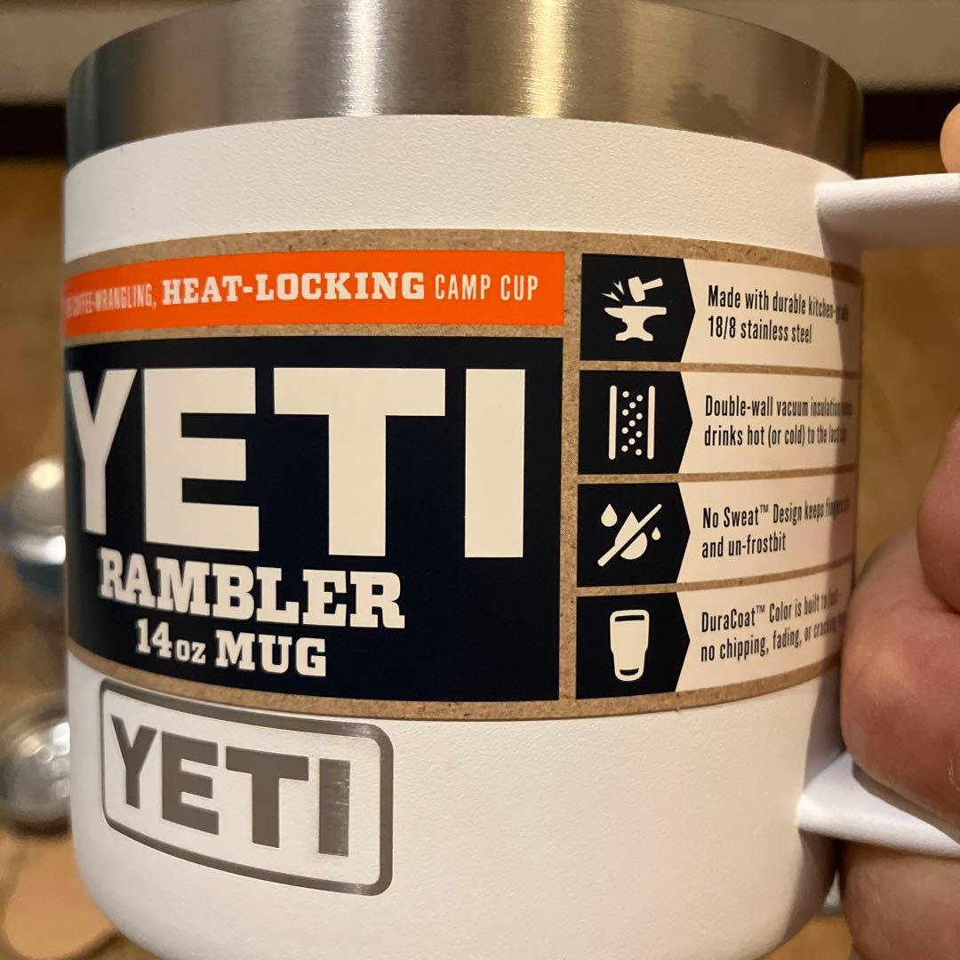 【新品・未使用】YETI イエティ　マグカップ（14oz）・コルスター