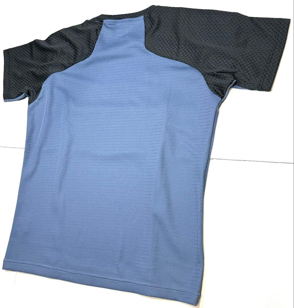 【ミズノプロ】 直営店限定 クーリングTシャツO インディゴ 12JACT82