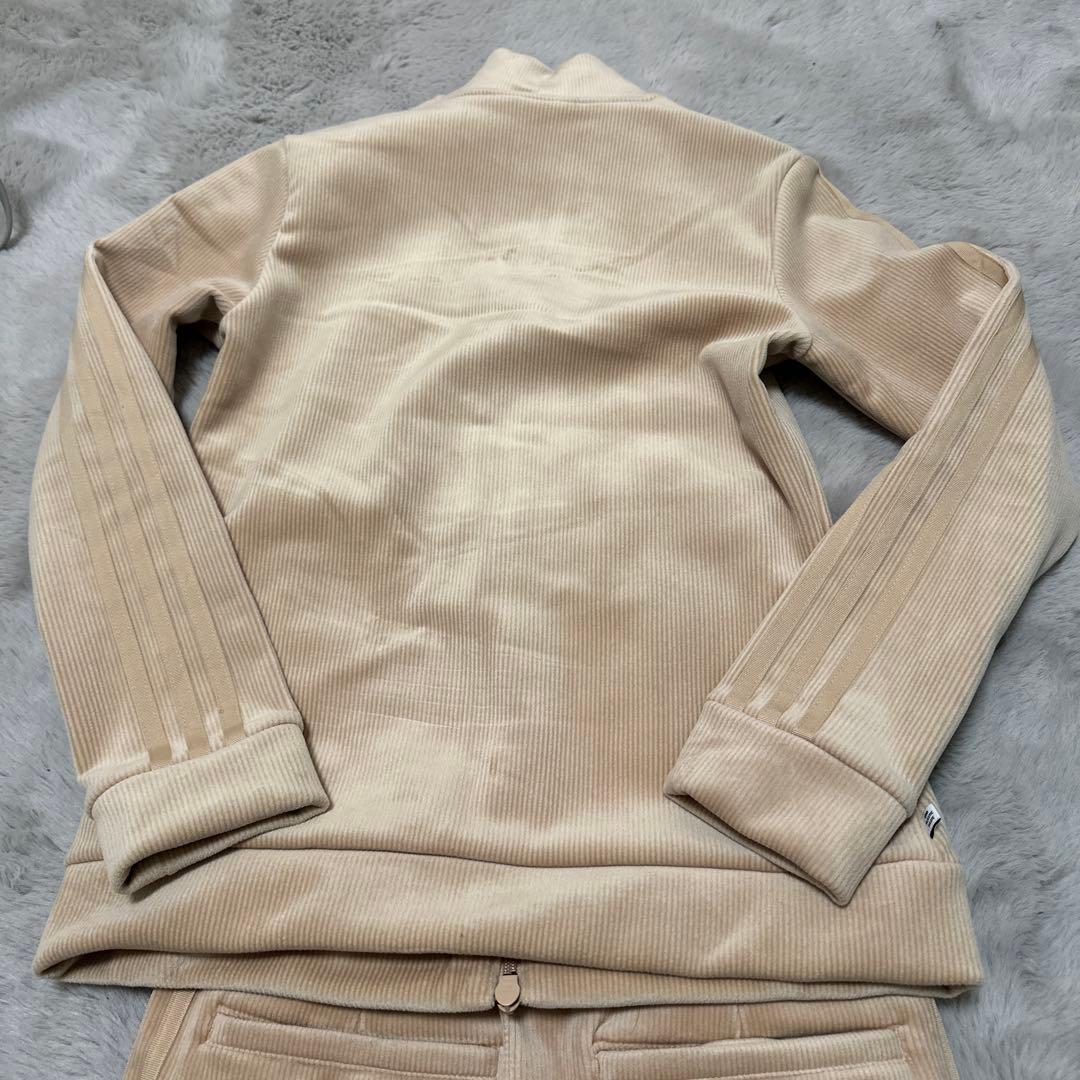 adidas ベージュ コーデュロイ セット