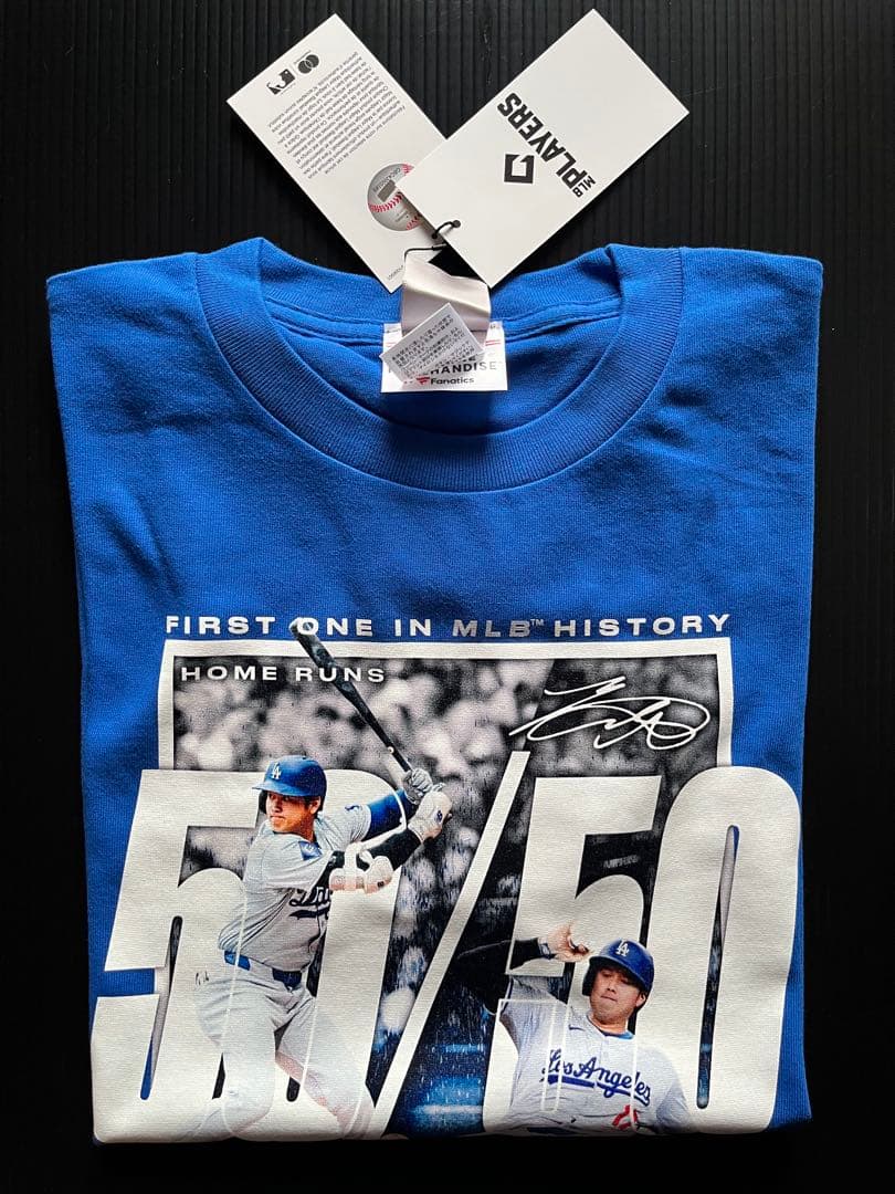 大谷翔平 50/50 達成記念 Tシャツ 新品未使用 Sサイズ