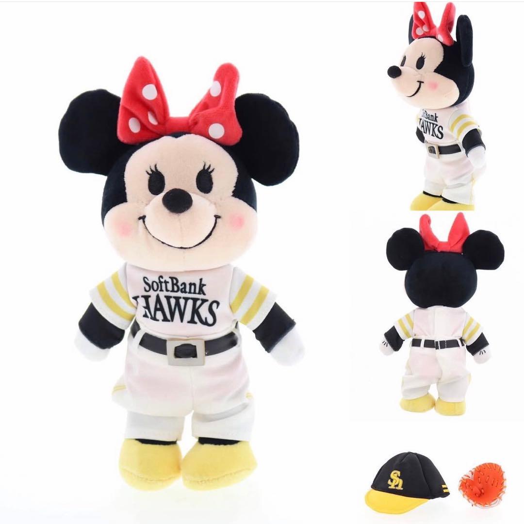 nuiMOS ぬいもーず　ミッキー　ぬいぐるみ 福岡ソフトバンクホークス