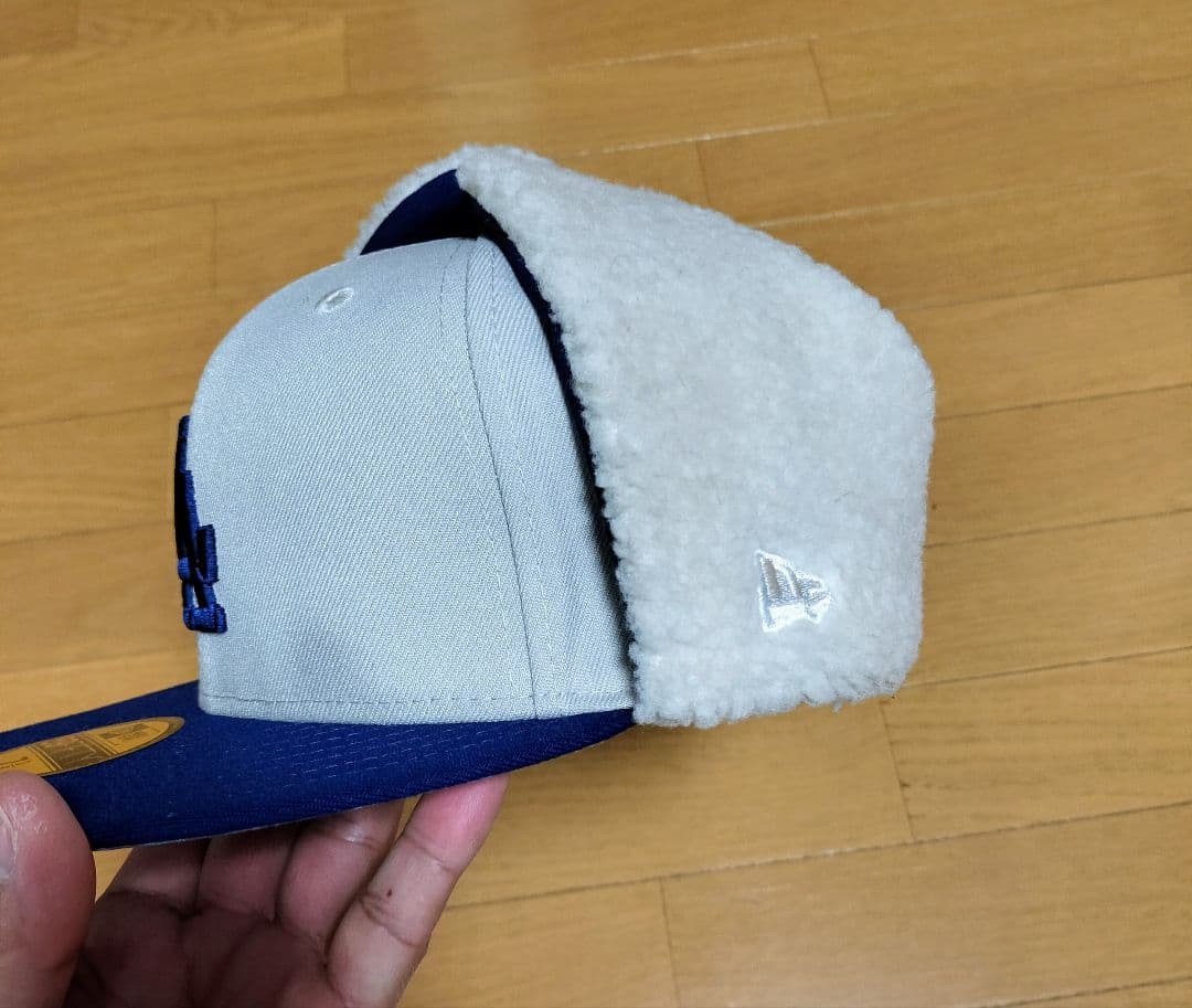 NEWERA ドジャース59fifty 7 3/8ドッグイヤー