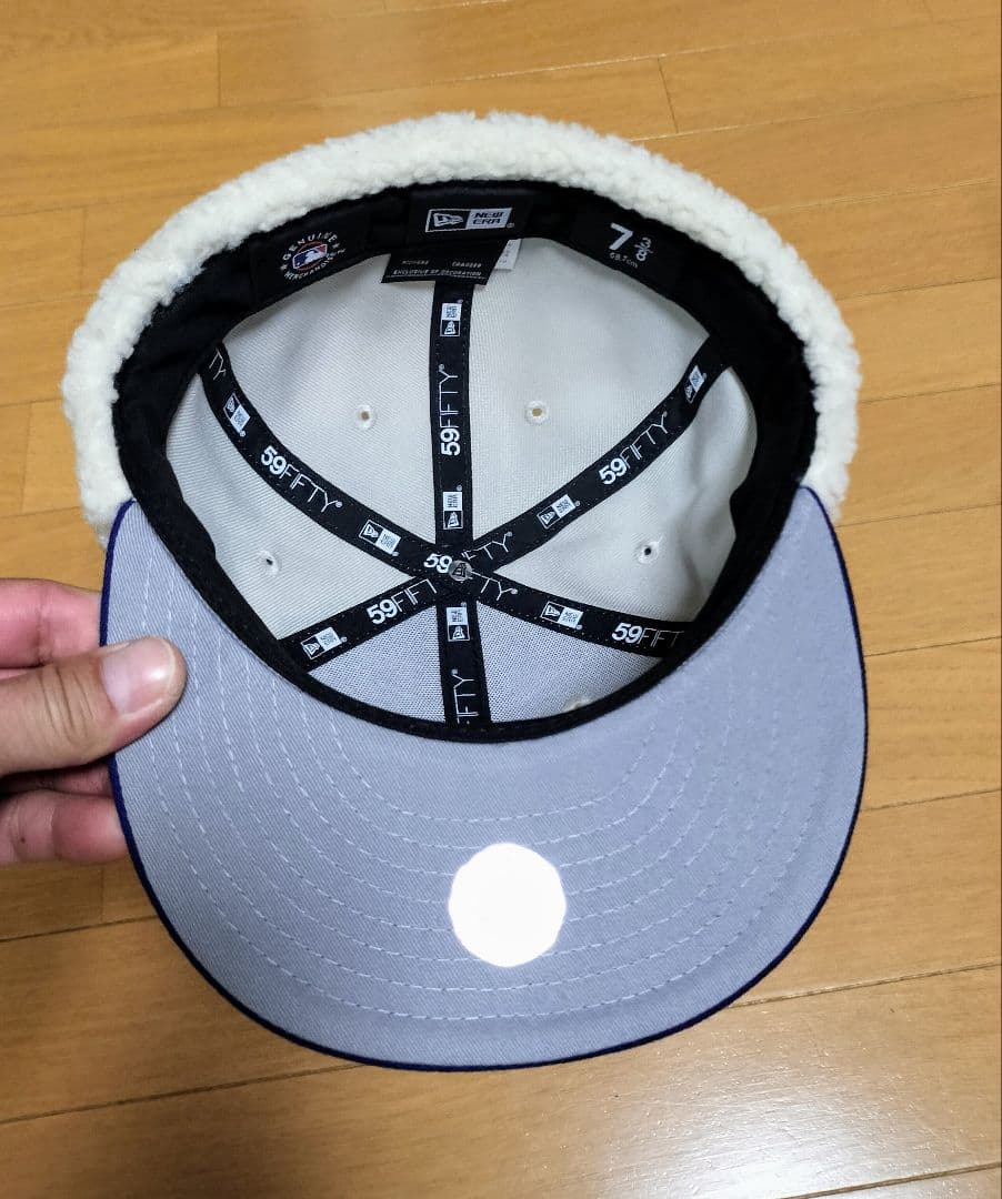 NEWERA ドジャース59fifty 7 3/8ドッグイヤー