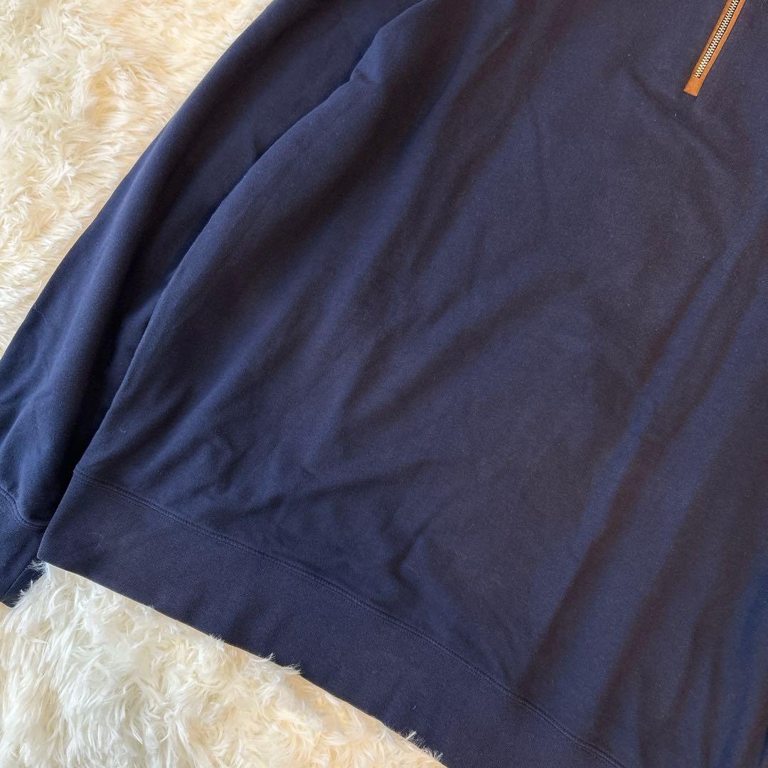 POLO GOLF ポロゴルフ ハーフジップ スウェット ネイビー Lサイズ