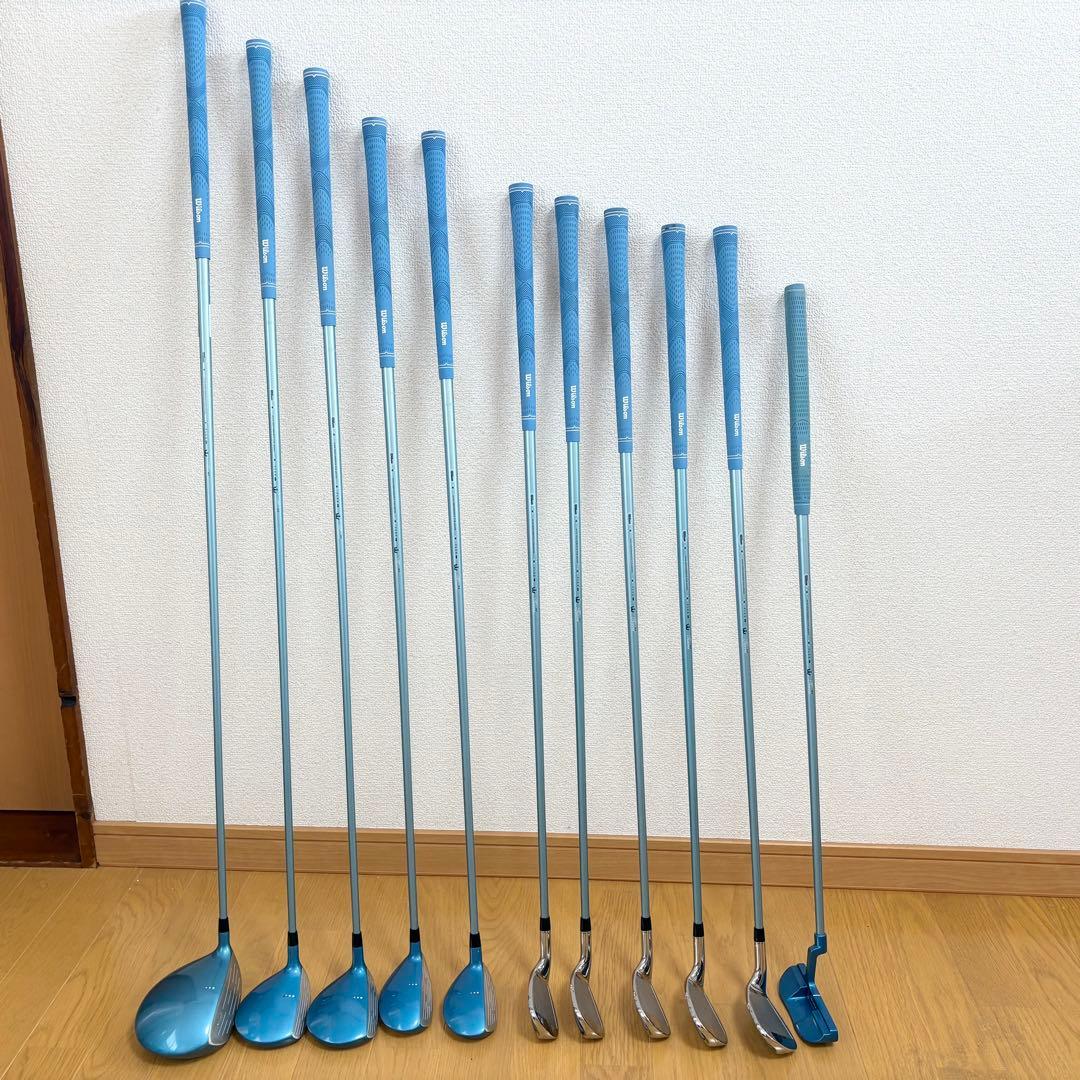 11本セット ウィルソン ティアラHT レディースゴルフセット 初心者 右用