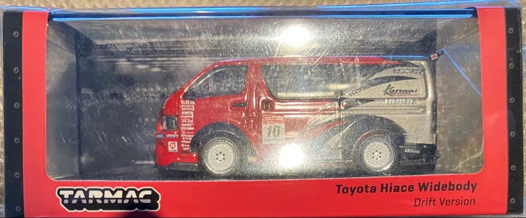最終値下！ターマック1/64 CRSドリフトミニカーハイエース ワイドボディ