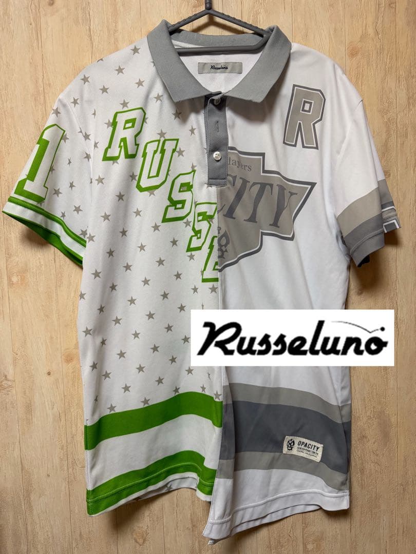 【希少・美品】ラッセルノ Russeluno ゴルフ ポロ　ルチャ サイズ6