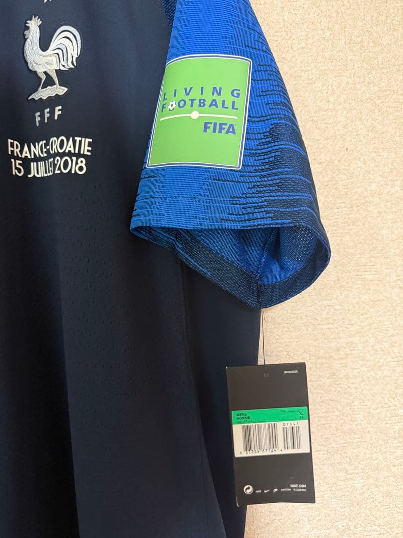 最終値下げ❗️正規品　フランス代表 オーセンティックユニフォーム　ロシアW杯決勝戦
