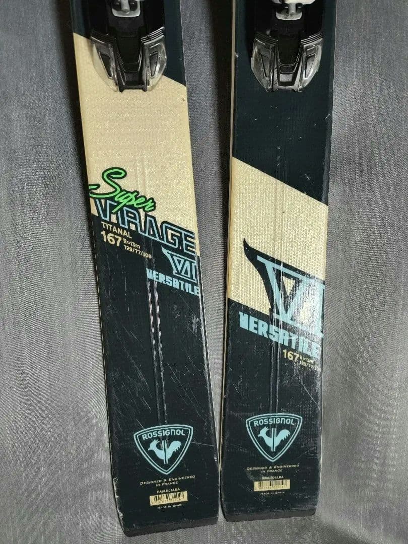 スキー ROSSIGNOL super virage VI VERSATILE