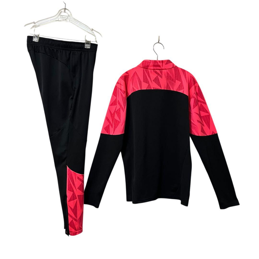 【超美品】PUMA プーマ　セットアップ　ウェア　サッカー　ジャージ　ピンク