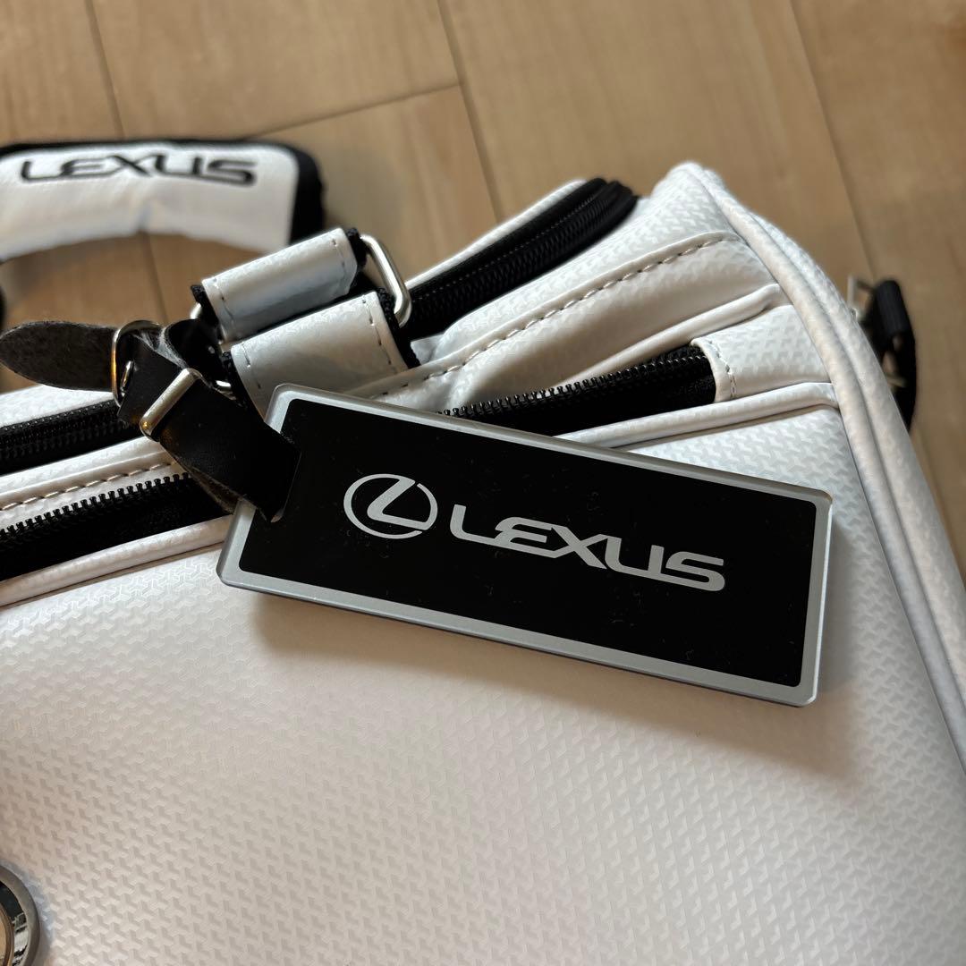 LEXUS ゴルフバッグ ホワイト