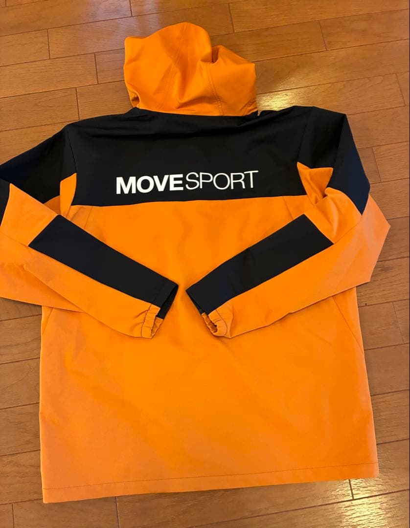 MOVE SPORT フード付きウィンドブレーカー L