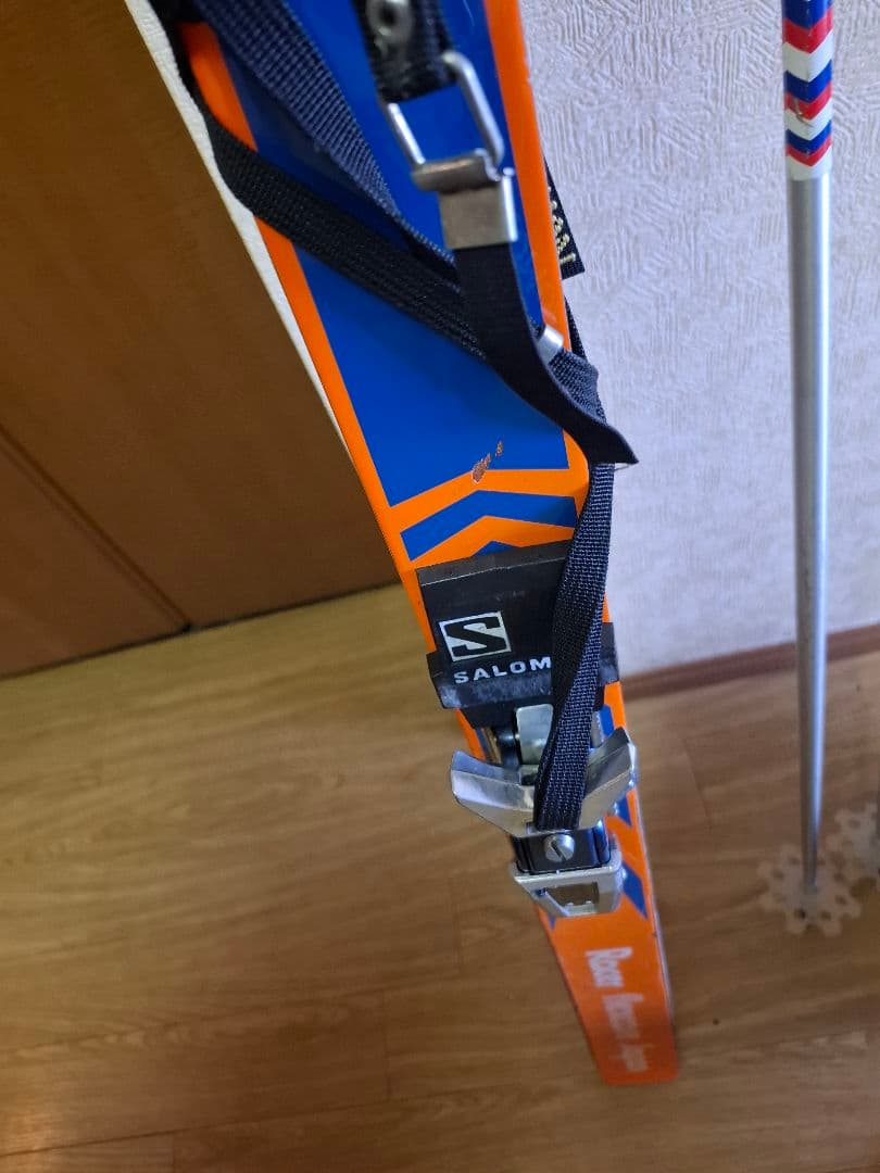 【希少/当時物】YAMAHA スキー板 185cm ＆ 純正袋・ストックセット