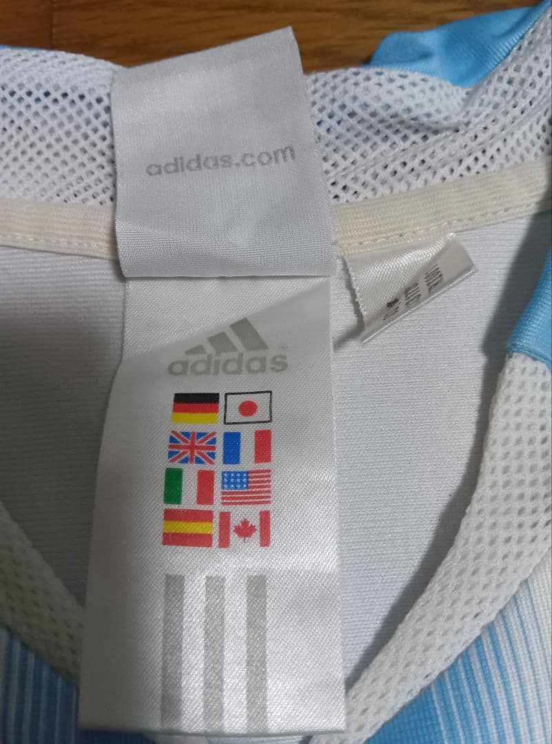 2005年　アルゼンチン代表　ホーム　メッシ　18番　正規品　当時物　美品