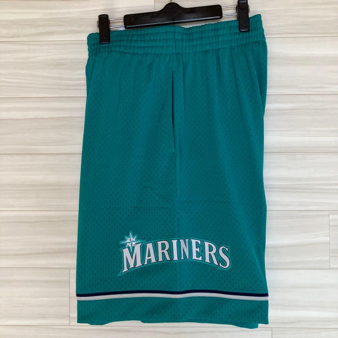【新品】メジャーリーグ　MLB シアトル・マリナーズ　ハーフパンツ　バスパン