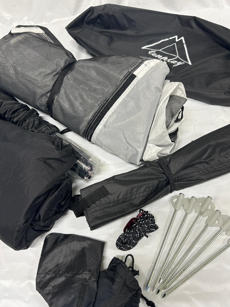 M-③【訳あり】G-tent-M 専用 拡張テント 2-3人用 黒