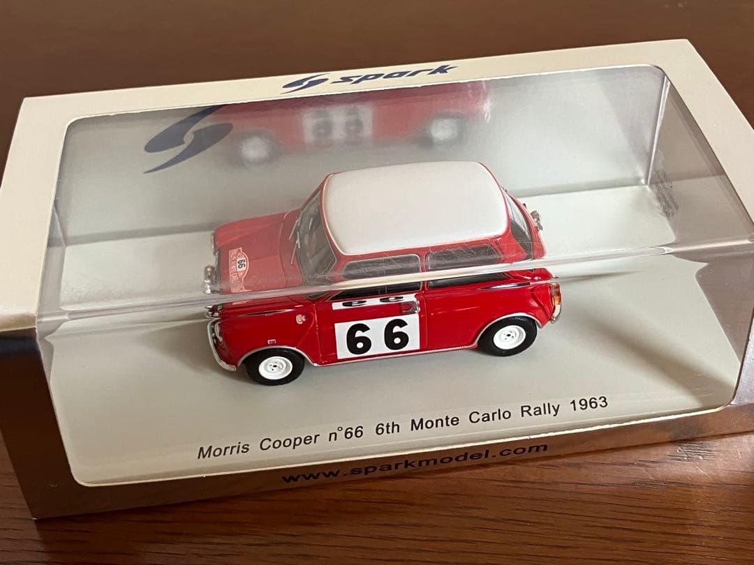 スパーク 1/43 モーリス クーパー #66 モンテカルロラリー 1963