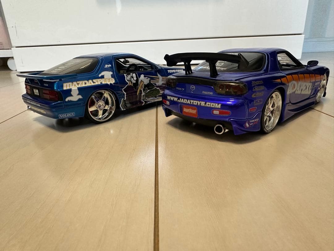 MAZDASPEED RX-7 FC3S FD 2台セット　1/24