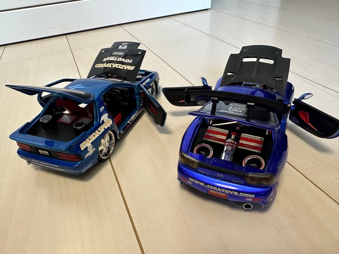 MAZDASPEED RX-7 FC3S FD 2台セット　1/24