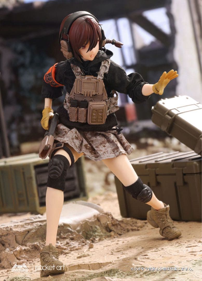 HASUKI POCKET ART卯月怜 1／12スケール可動フィギア
