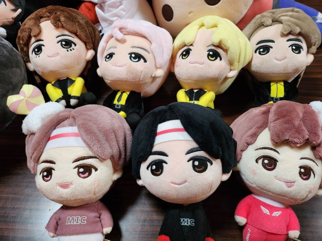 BTS tinytan ぬいぐるみ　マスコット まとめ売り　22体