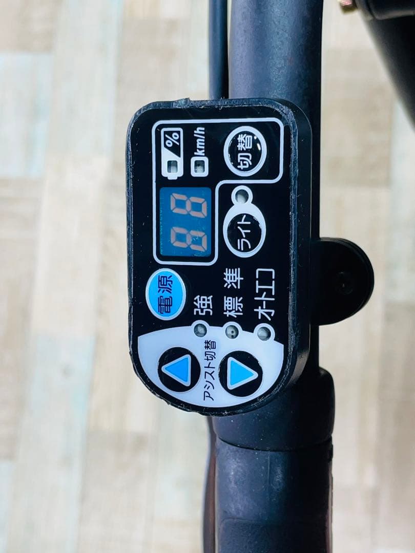 K1837 電動自転車ヤマハ子供乗せ 20インチ 8.9Ah ブラック