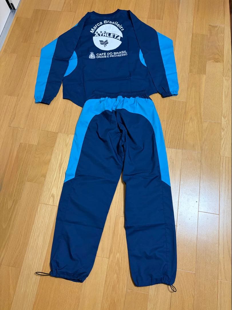 ATHLETA ピステ上下セット L ネイビー