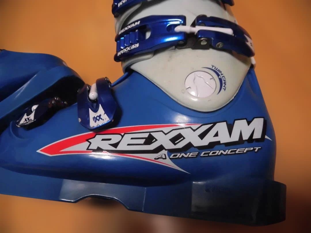 REXXAM DATA 93 スキーブーツ 青 女性・ジュニア　23.0