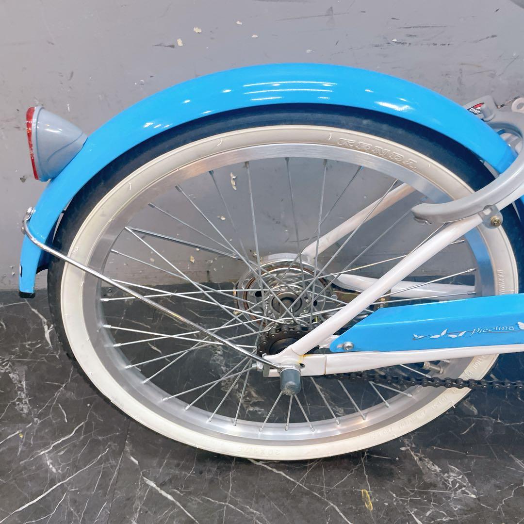 【985】子供用自転車 子供車 picolina ホワイト 20インチ シングル