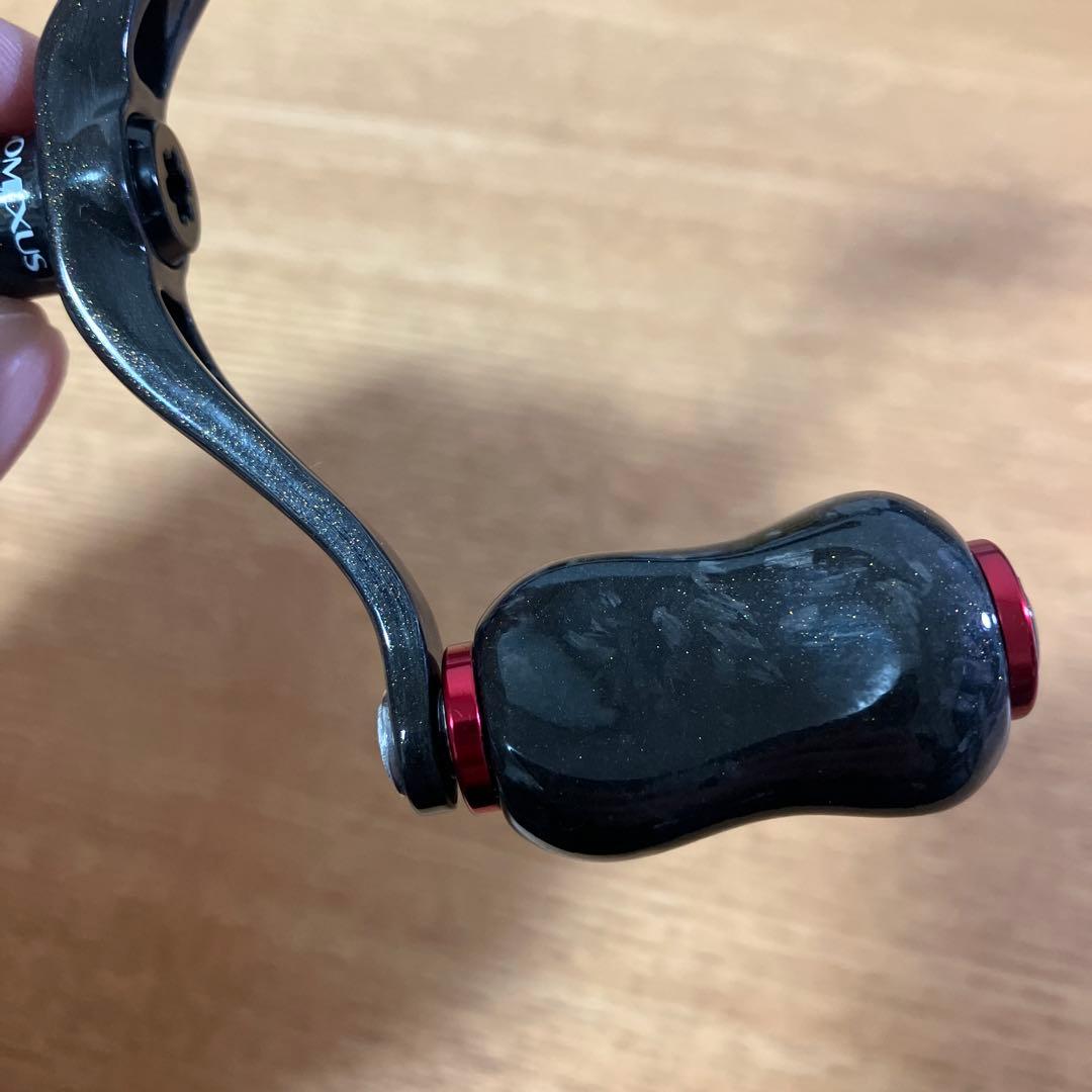 極上美品　ゴメクサス　鍛造カーボン　82mmダブルハンドル　シマノ