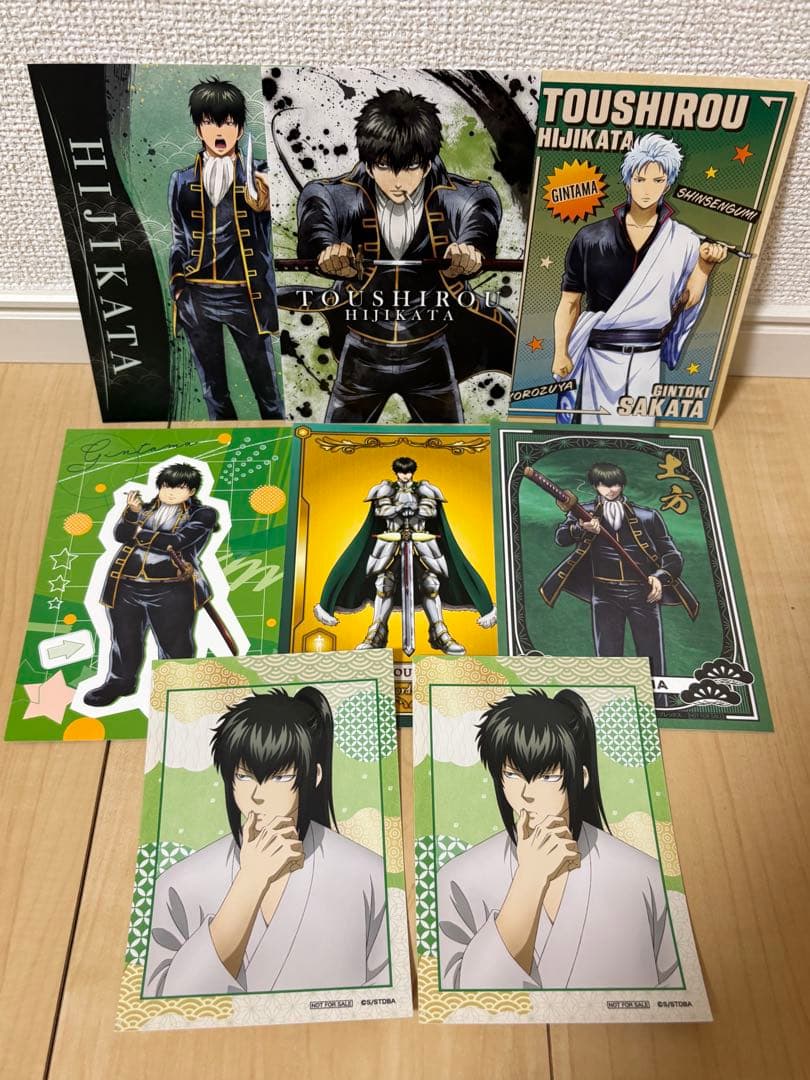 銀魂 まとめ売り アニメイト 特典 ブロマイド ポストカード 52点