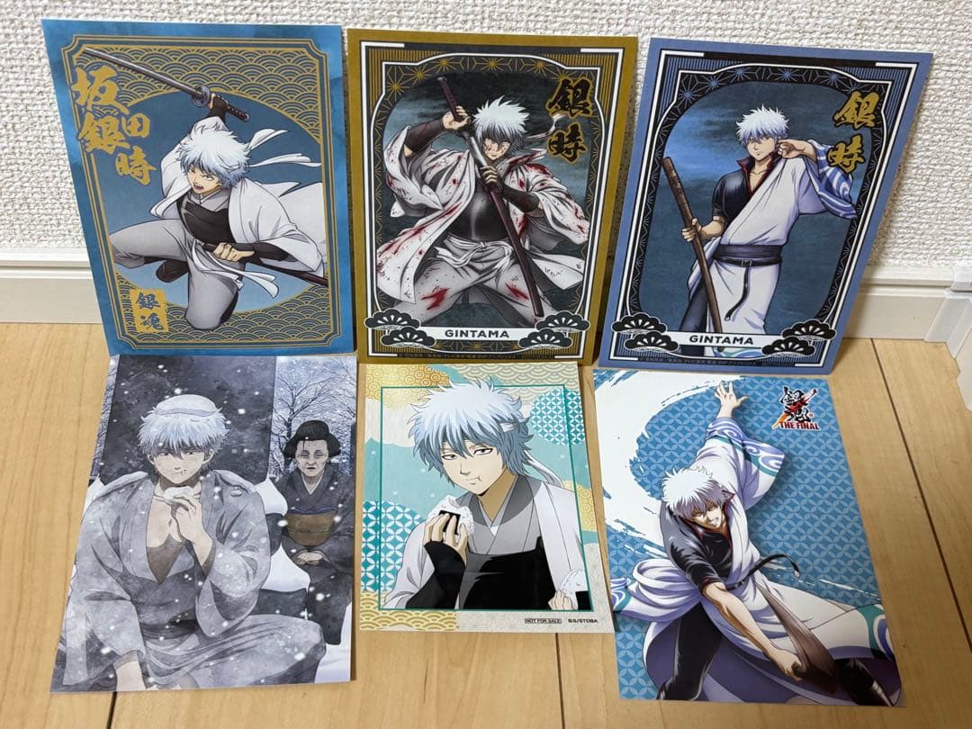 銀魂 まとめ売り アニメイト 特典 ブロマイド ポストカード 52点