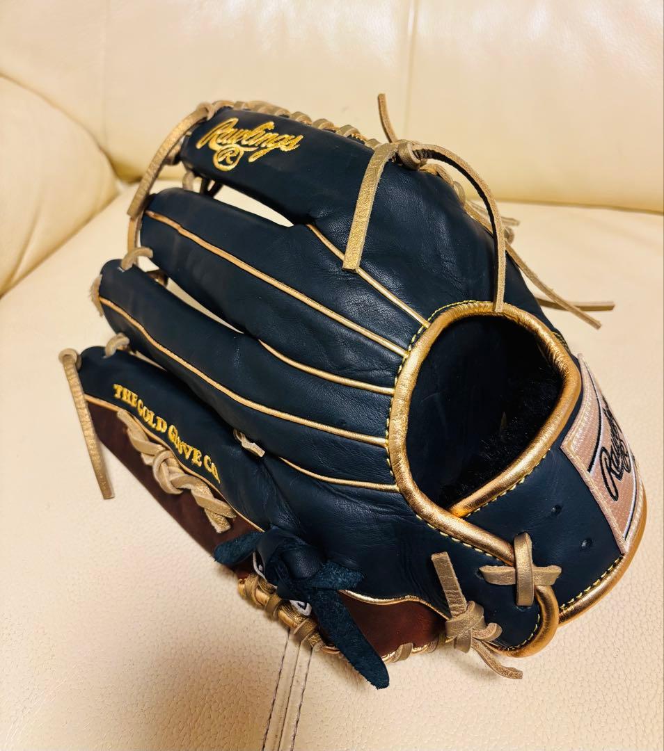 ローリングス 軟式オールラウンド用　MLBモデル　型付け済み