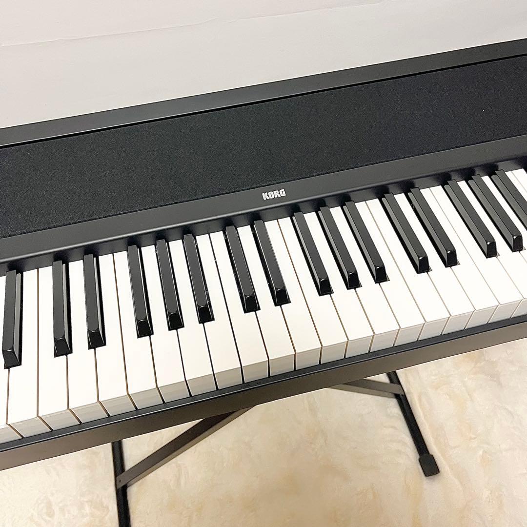 【美品】 KORG B1 電子ピアノ 88鍵 スタンド付 動作良好