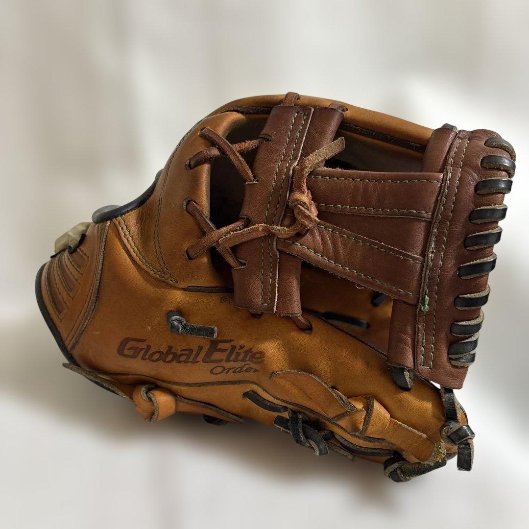 Mizuno ブラウンレザーグローブ 右手用