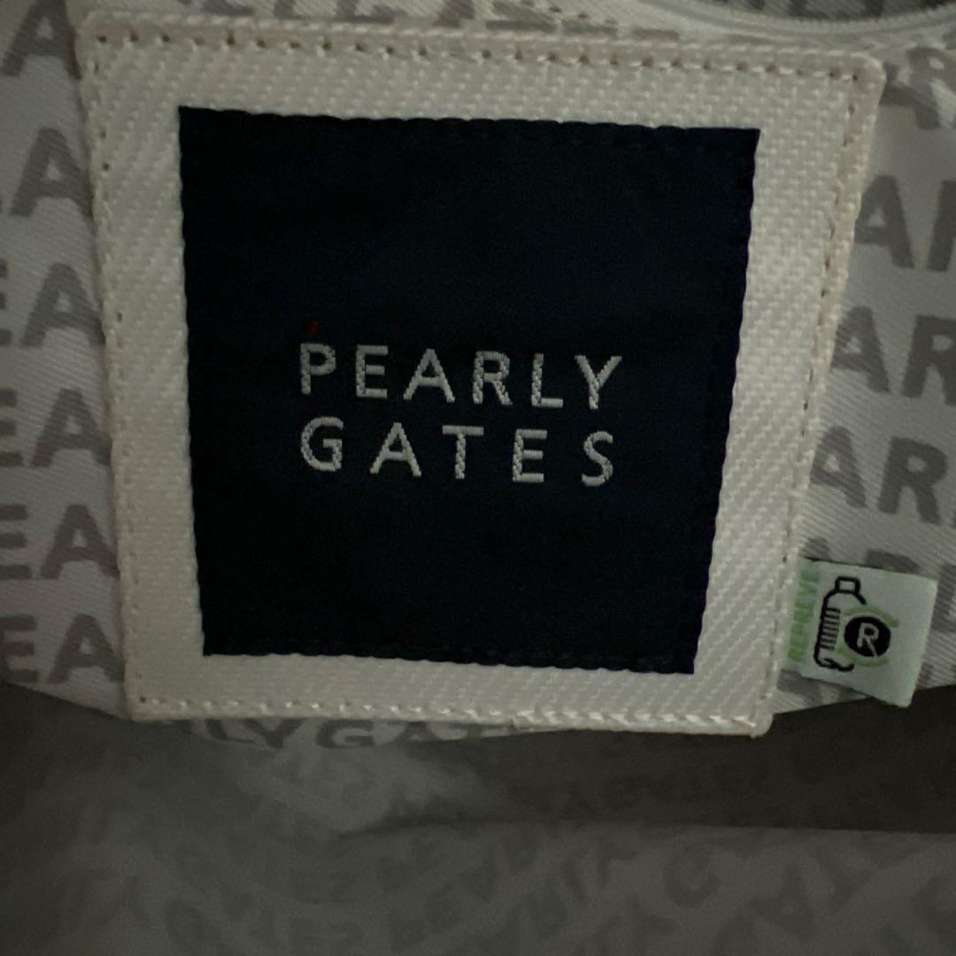 PEARLY GATES ホワイトトートバッグ　大容量