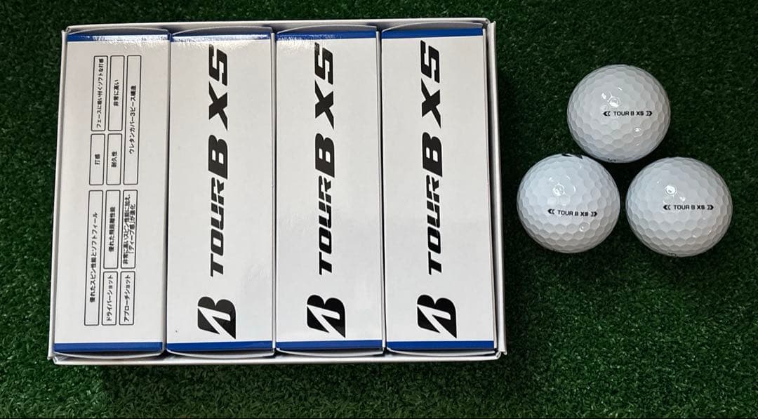 ブリヂストンTOURB XS ゴルフボール 6スリーブ（18個）