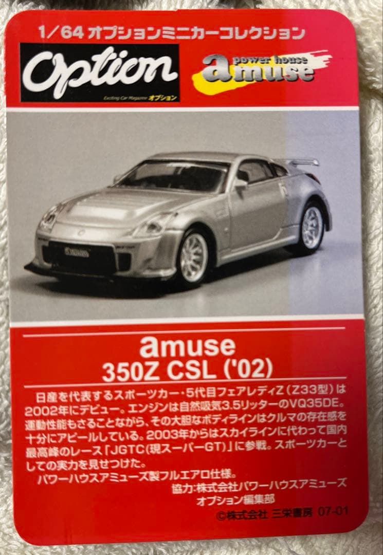 1/64 オプションミニカーコレクション