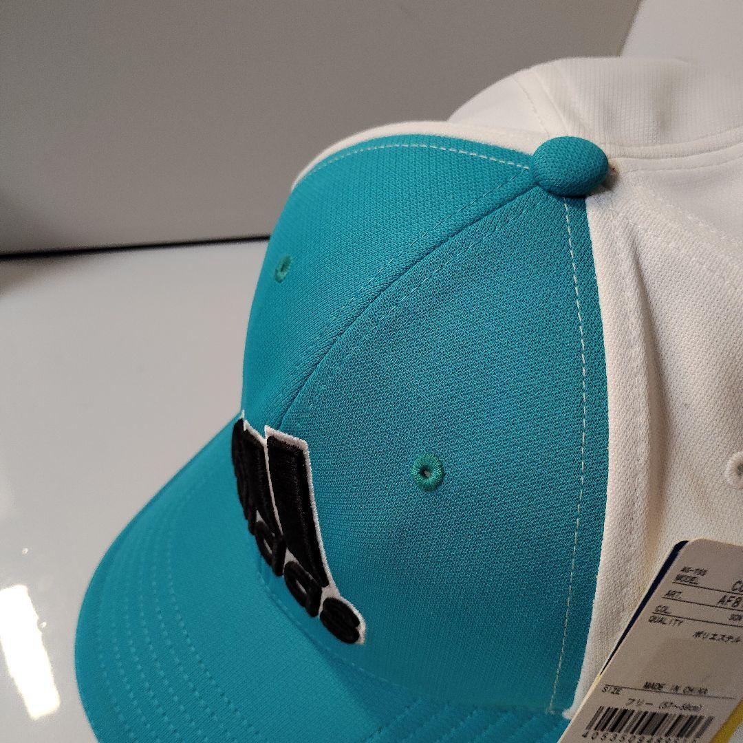 AZ4 adidas equipment ゴルフ ターコイズ ホワイト キャップ
