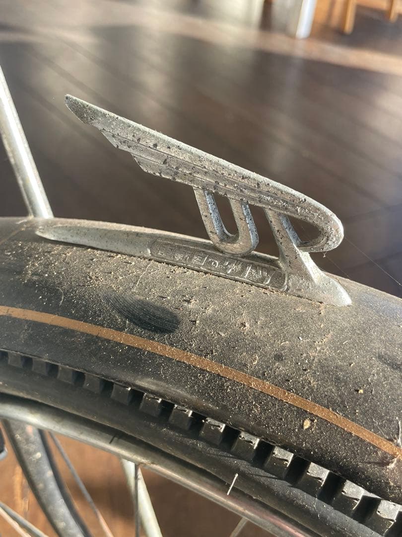 昭和　レトロ自転車　ツノダ実用車