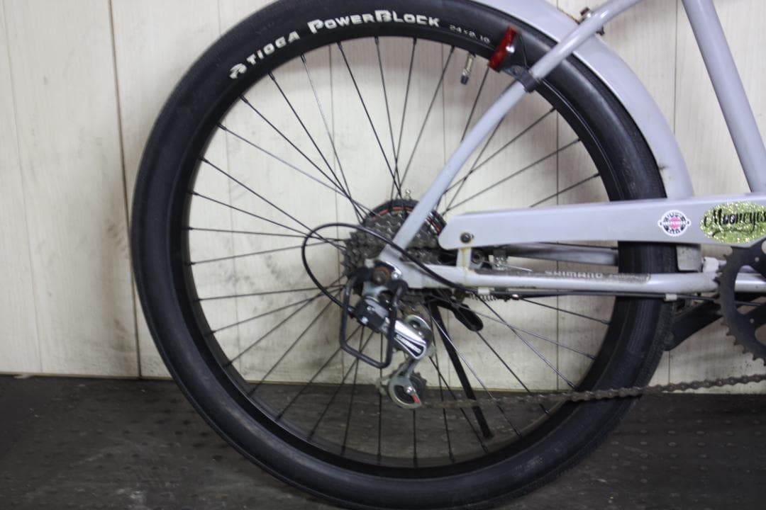 プロテックpro-tec 24インチ　シマノ6速 410mm ビーチクルーザー