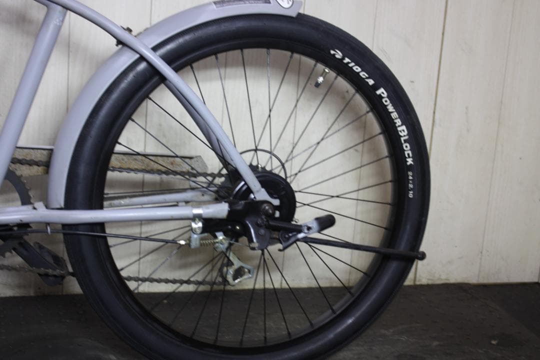 プロテックpro-tec 24インチ　シマノ6速 410mm ビーチクルーザー